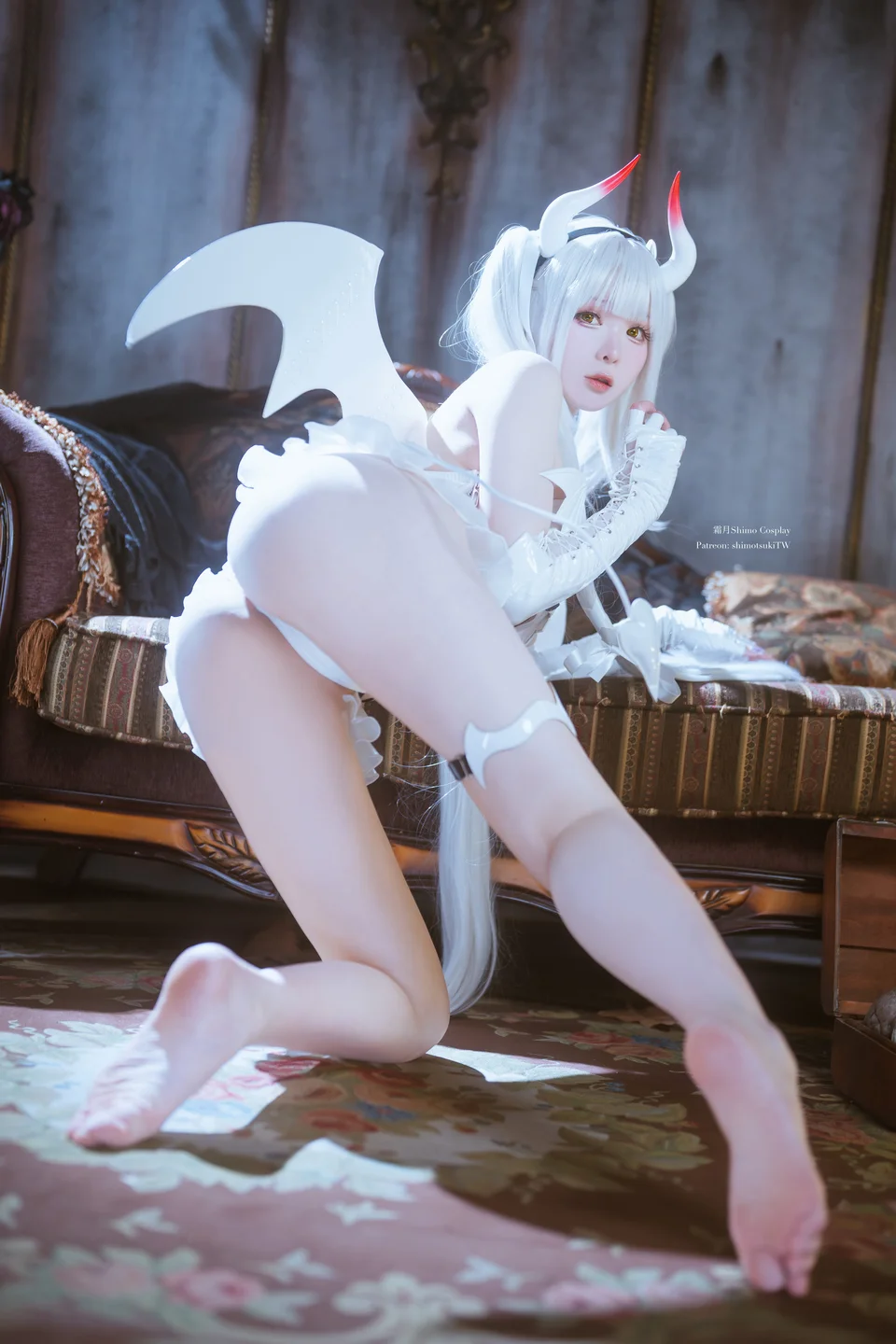 霜月shimo - No.159 Blanc Demon [21P-43MB] tg@simisebaisi 【丝足阁】011.webp
